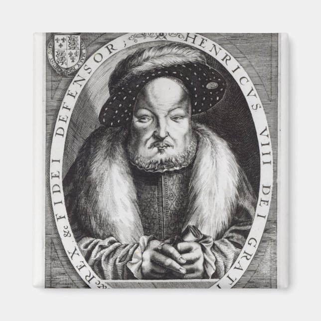 Imã Retrato de Henrique VIII (Frente)