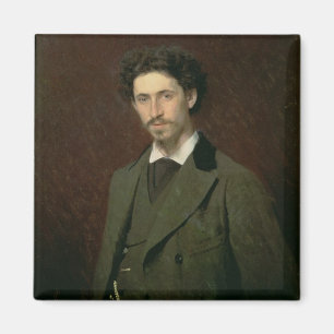 Imã Retrato de Ilya Efimovich Repin, 1876