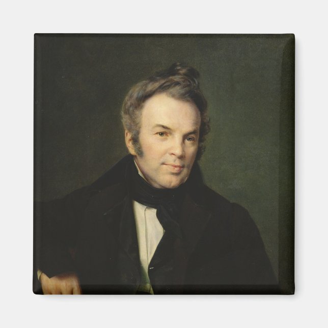 Imã Retrato de Ivan Lazhechnikov, 1834 (Frente)