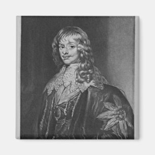 Imã Retrato de James, ø duque de Richmond,
