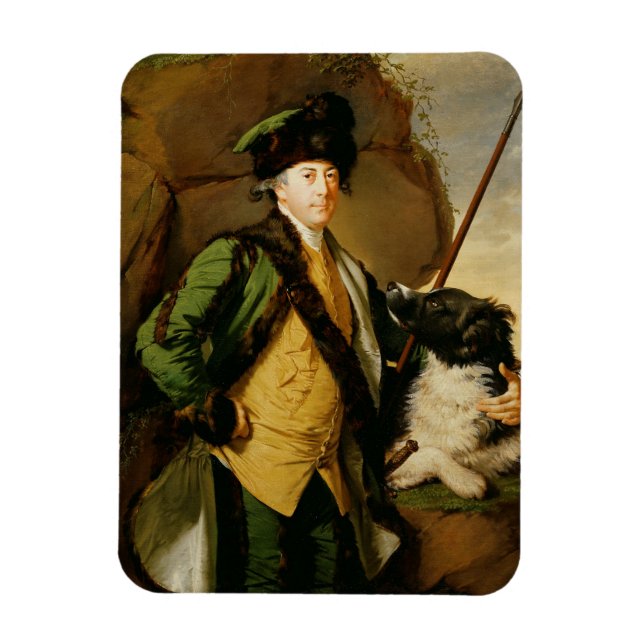Ímã Retrato de John Whetham de Kirklington (1731-81) (Vertical)