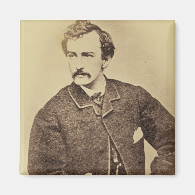 Imã Retrato de John Wilkes Booth | 1861-65 (Frente)