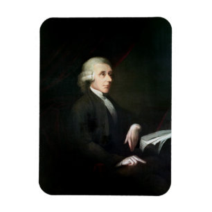 Ímã Retrato de Joseph Priestley (1733-1804) (óleo em