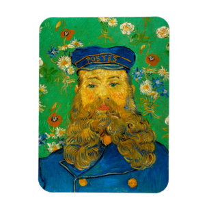 Ímã Retrato de Joseph Roulin por Vincent van Gogh