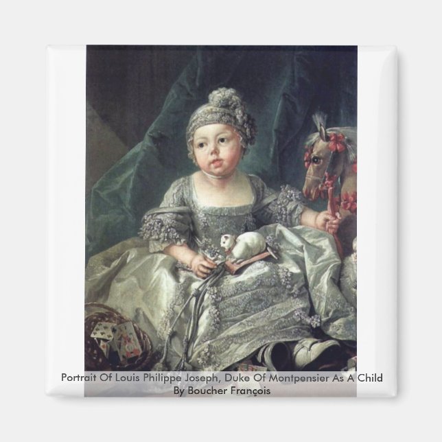 Imã Retrato De Louis Philippe Joseph (Frente)