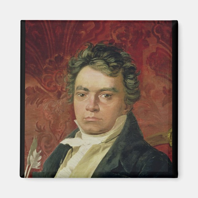 Imã Retrato de Ludwig Van Beethoven (Frente)