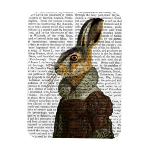 Ímã Retrato de Madame Hare