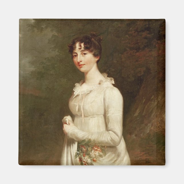 Imã Retrato de Márcia. B. Raposa (Frente)