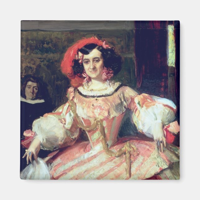 Imã Retrato de Maria Guerrero (Frente)