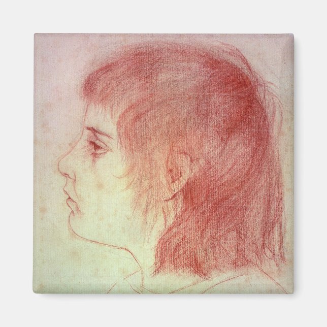 Imã Retrato de Maurice Utrillo como Criança (Frente)