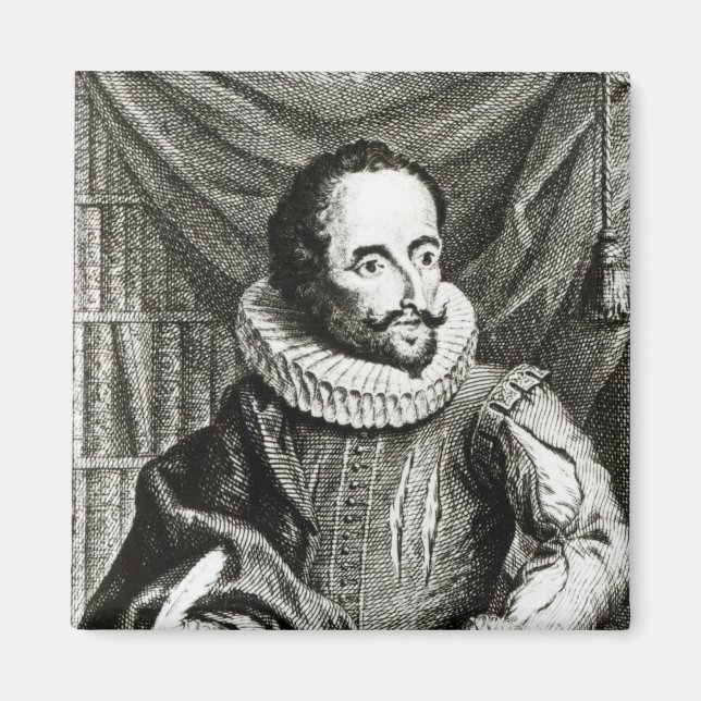 Imã Retrato de Miguel de Cervantes Saavedra (Frente)