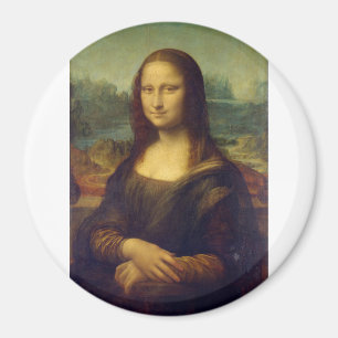 Imã Retrato de Mona Lisa del Giocondo por Leonardo da 