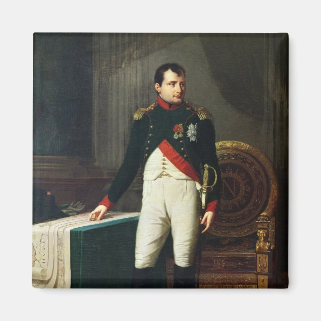 Imã Retrato de Napoleão Bonaparte 1809 (Frente)