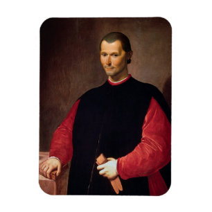 Ímã Retrato de Niccolò Maquiavelli