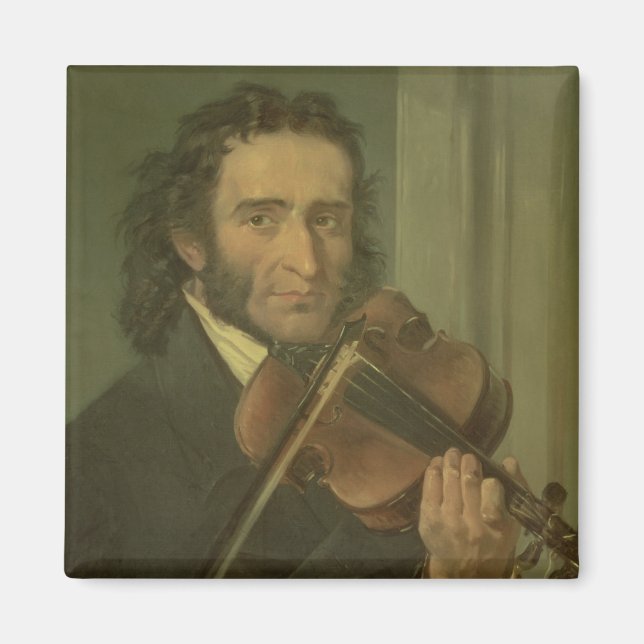 Imã Retrato de Niccolo Paganini (Frente)
