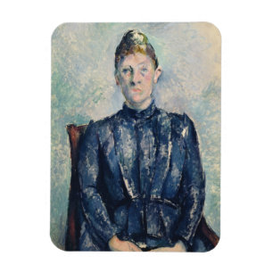 Ímã Retrato de Paul Cezanne da senhora Cezanne,