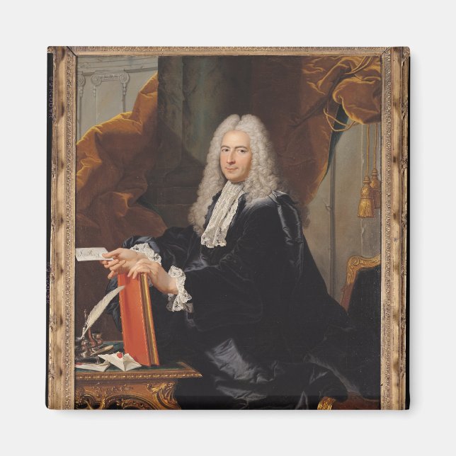 Imã Retrato de Philibert Orry (Frente)