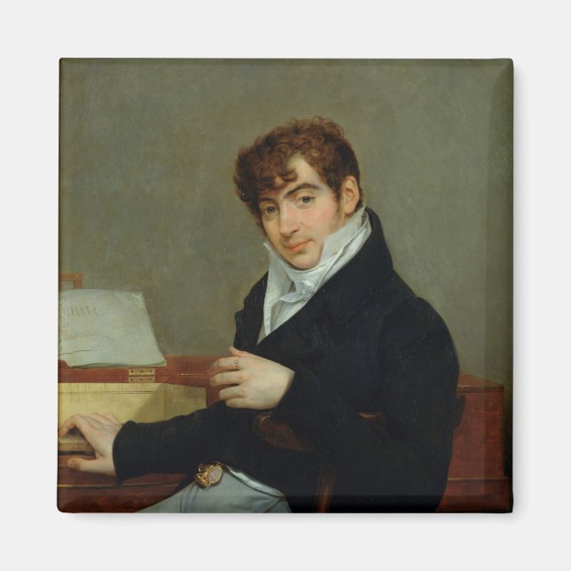 Imã Retrato de Pierre Zimmermann 1808 (Frente)