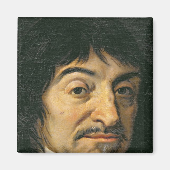 Imã Retrato de Rene Descartes c.1649 (Frente)