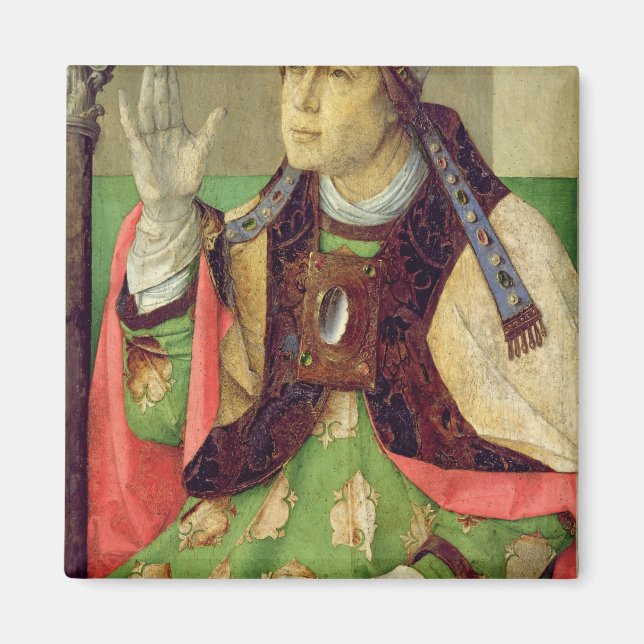 Imã Retrato de Rua. Augustine, c.1475 (Frente)
