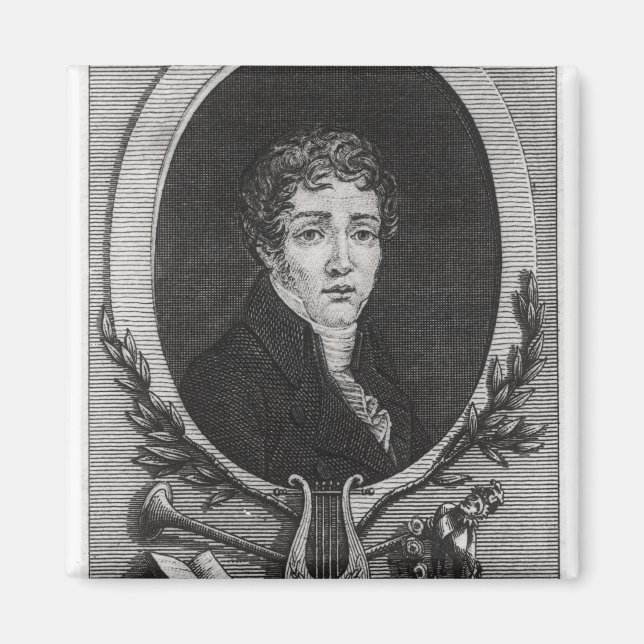 Imã Retrato de Sebastian-Roch Nicolas (Frente)