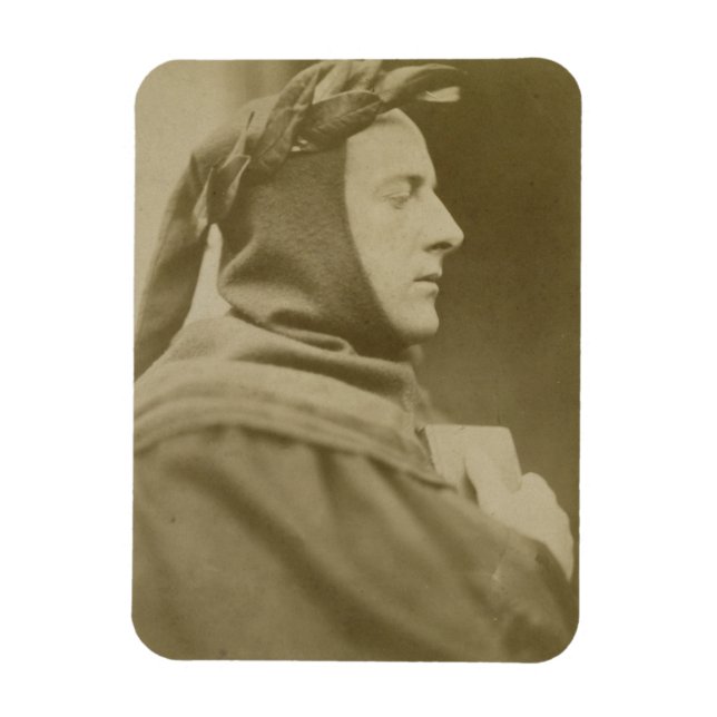 Ímã Retrato de Sir John Everett Millais (1829-96) Dre (Vertical)