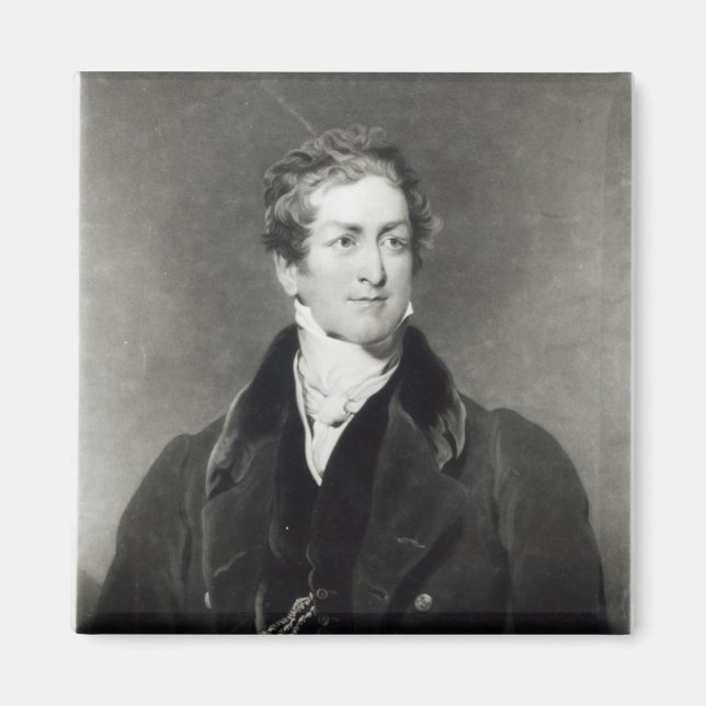 Imã Retrato de Sir Robert Peel (Frente)