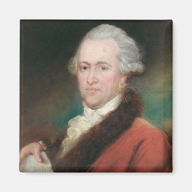 Imã Retrato de Sir William Herschel c.1795 (Frente)