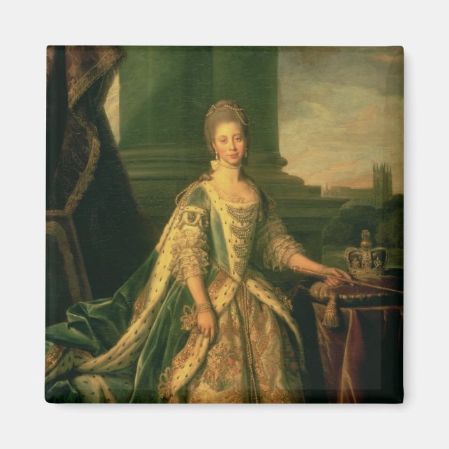 Imã Retrato de Sophie Charlotte (Frente)