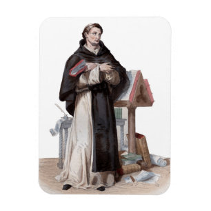 Ímã Retrato de St Bernard de Clairvaux