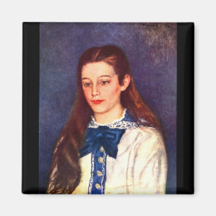 Imã Retrato de Therese Berard por Pierre Renoir