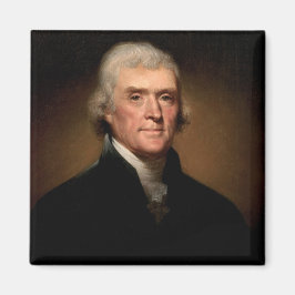 Imã Retrato de Thomas Jefferson (por Rembrandt Peale)