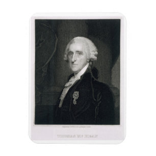 Ímã Retrato de Thomas McKean, gravado por Thomas B.W