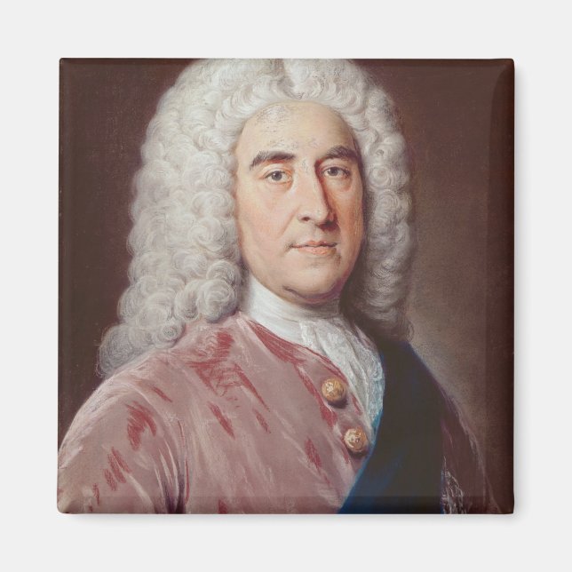 Imã Retrato de Thomas Pelham Holles (Frente)