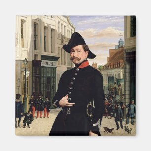 Imã Retrato de um agente da polícia em Douai em 1848