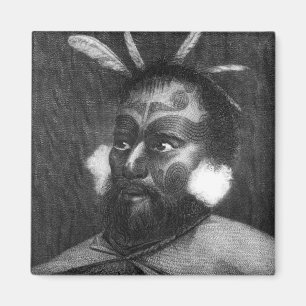 Imã Retrato de um homem de Nova Zelândia