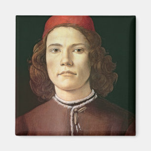 Imã Retrato de um homem novo, c.1480-85