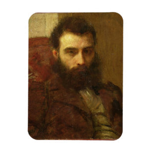 Ímã Retrato de um homem (óleo no painel)