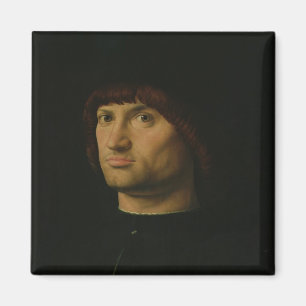 Imã Retrato de um homem, ou o Condottiere, 1475 (óleo
