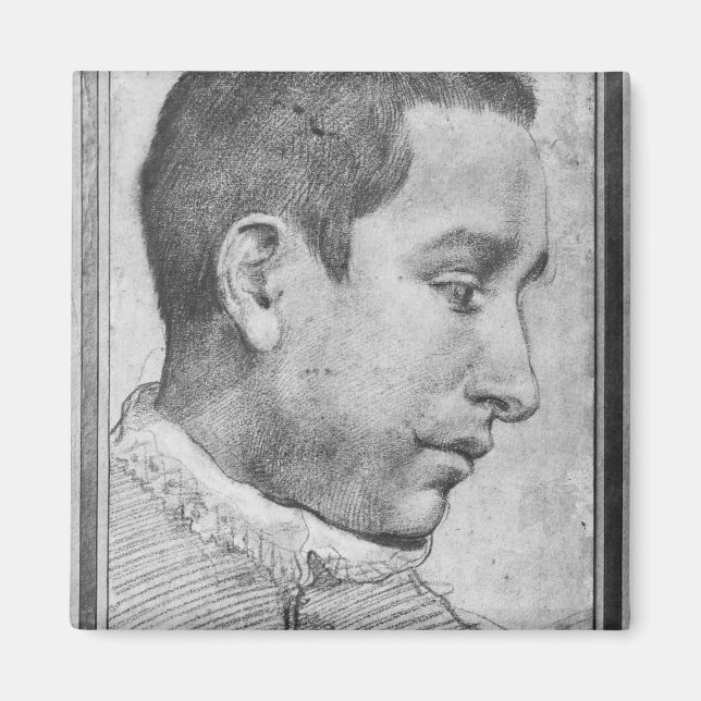 Imã Retrato de um jovem (Frente)