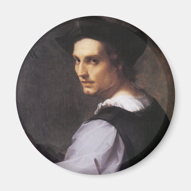 Imã Retrato de um Jovem (Frente)