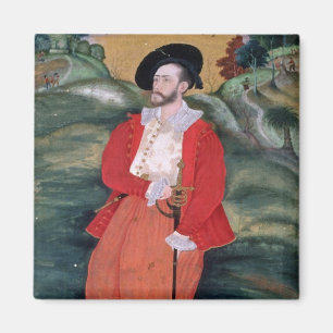 Imã Retrato de um marinheiro europeu, c.1590