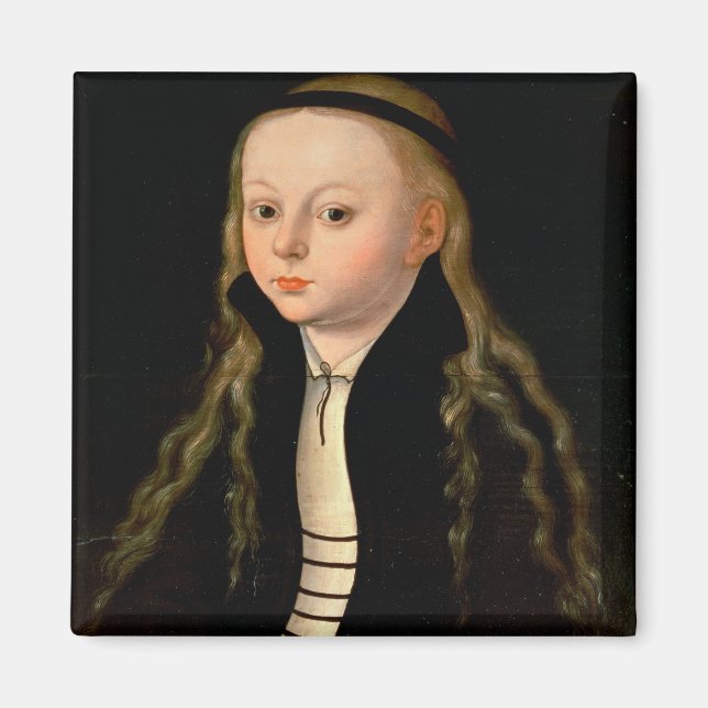 Imã Retrato de uma menina (Frente)