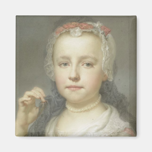 Imã Retrato de uma Menina (Frente)