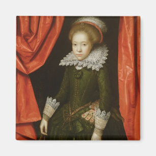 Imã Retrato de uma menina da família de de Ligne