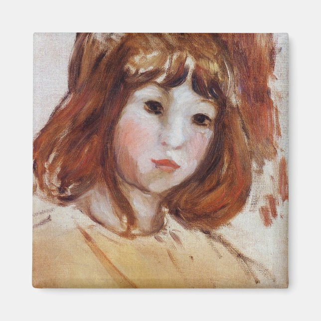Imã Retrato de uma Menina (por Berthe Morisot) (Frente)