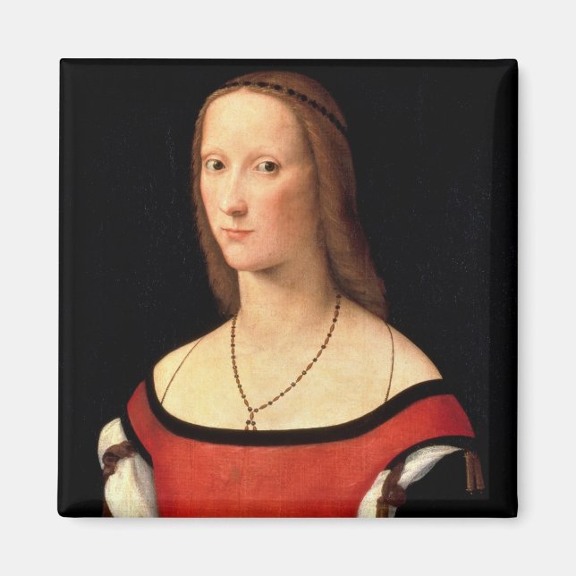 Imã Retrato de uma Mulher, 1500 (Frente)