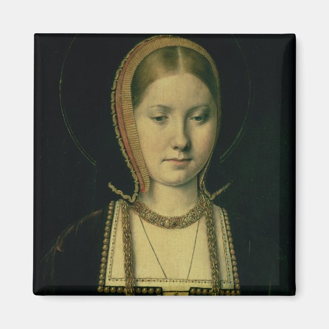 Imã Retrato de uma mulher, possivelmente Catherine de  (Frente)