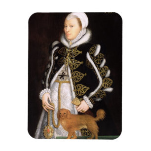 Ímã Retrato de uma mulher, provavelmente Catherine