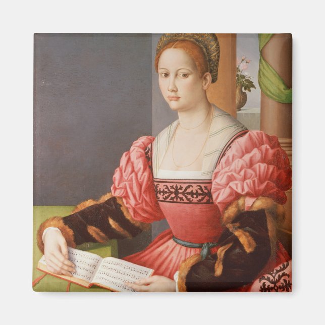 Imã Retrato de uma Senhora (Frente)